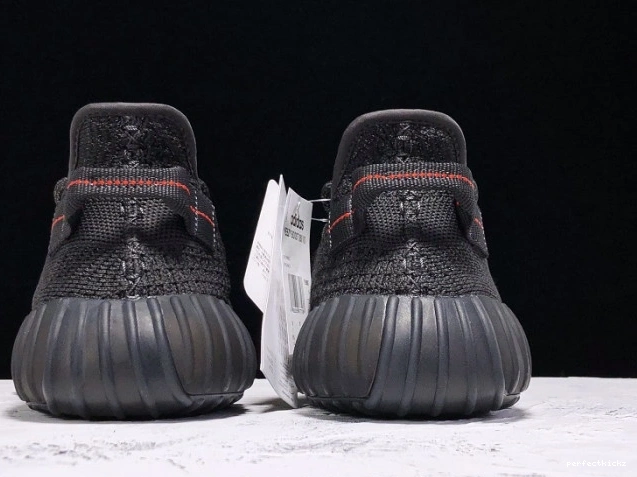 (Reflective) Boost - Static Black 350 V2 Adidas Yeezy FU9007 0712